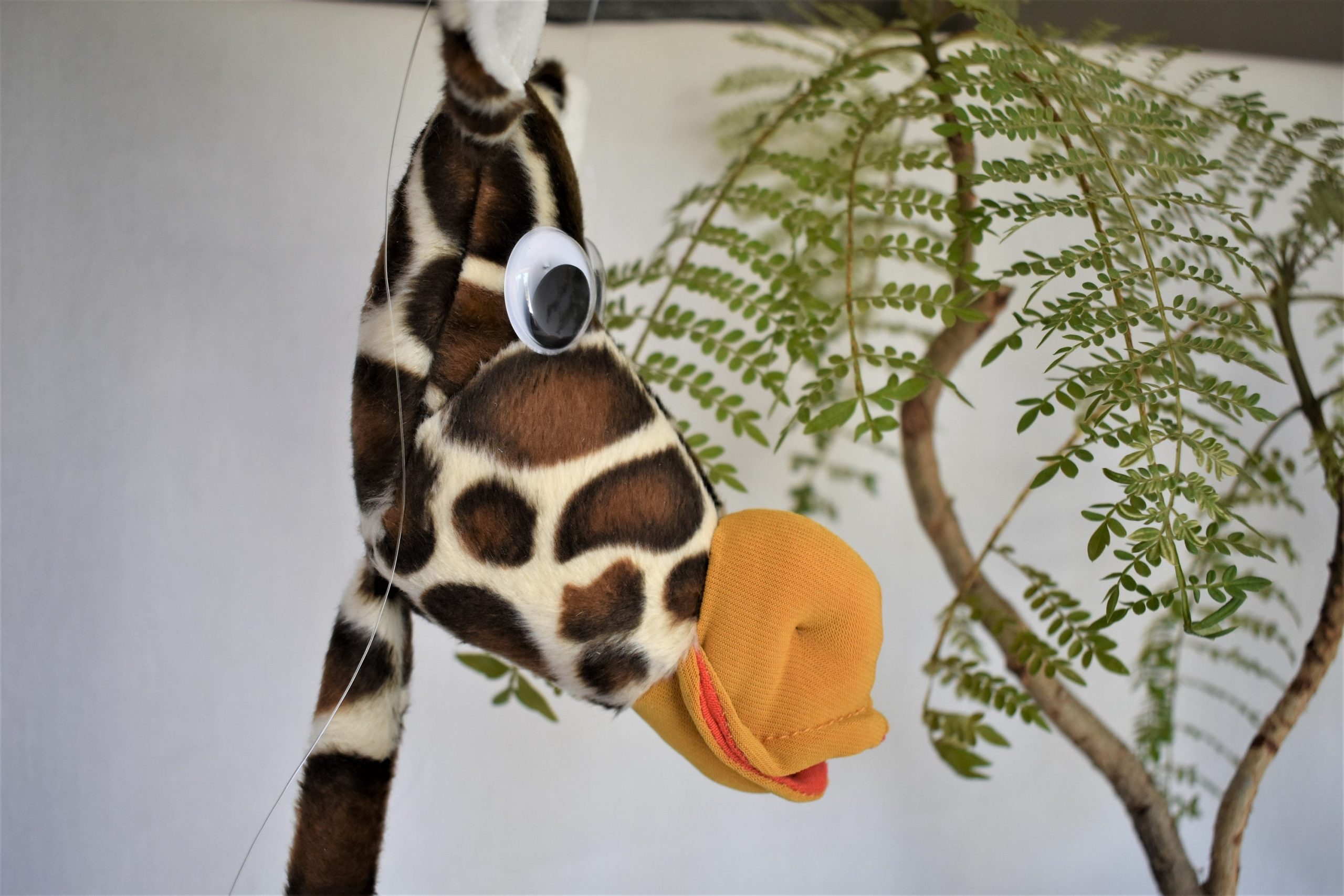 Crafting an Upcycled Giraffe Marionette A Fun DIY Project