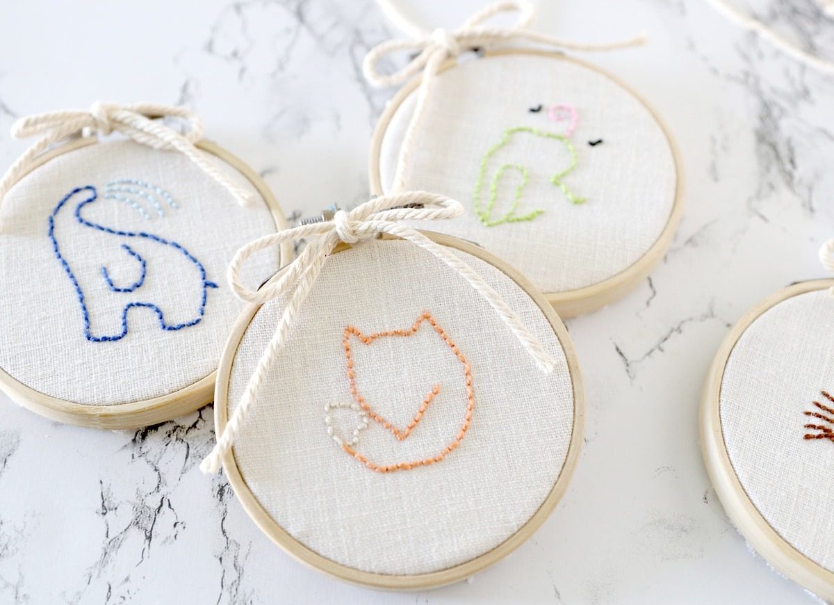 Get Creative 3 Simple Embroidery Projects for Child